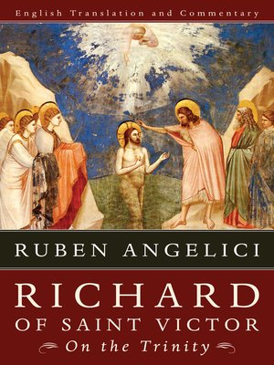 cover image of Richard of Saint Victor, On the Trinity
